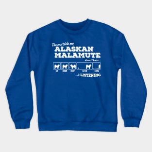 Alaskan Malamute Crewneck Sweatshirt